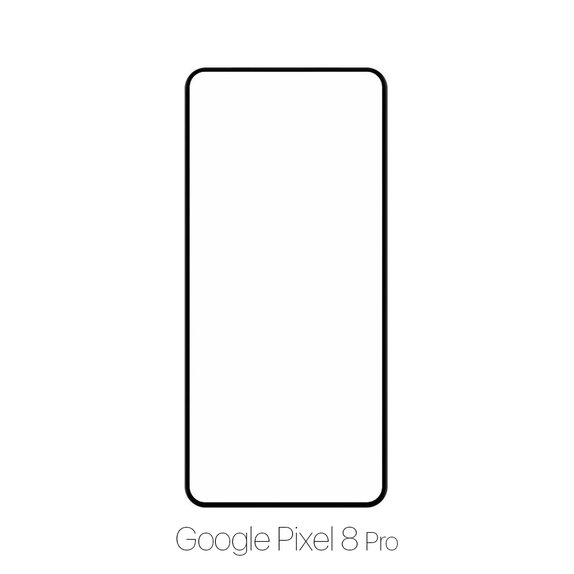 FixPremium FullCover Glass - Kaljeno staklo za Google Pixel 8 Pro