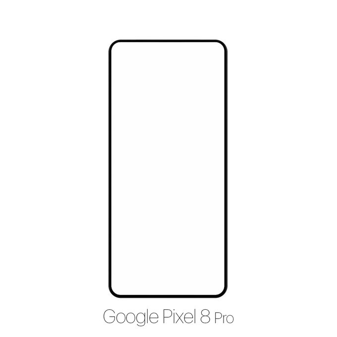 FixPremium FullCover Glass - Kaljeno staklo za Google Pixel 8 Pro