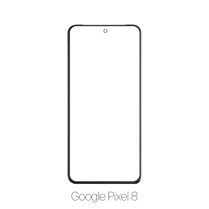 FixPremium FullCover Glass - Kaljeno staklo za Google Pixel 8