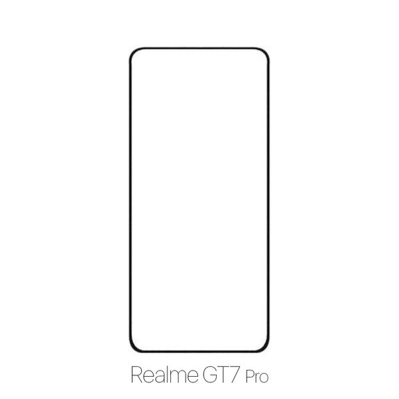 FixPremium FullCover Glass - Kaljeno staklo za Realme GT7 Pro