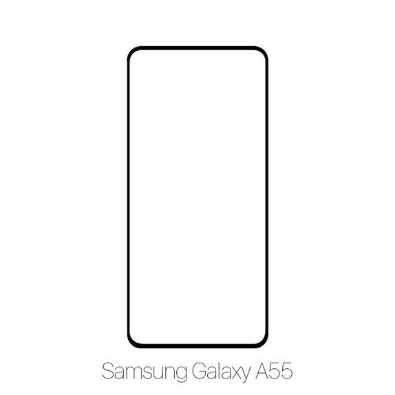FixPremium FullCover Glass - Kaljeno staklo za Samsung Galaxy A55 A556B