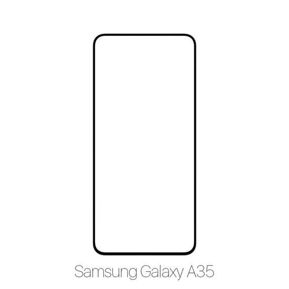 FixPremium FullCover Glass - Kaljeno staklo za Samsung Galaxy A35 A356B