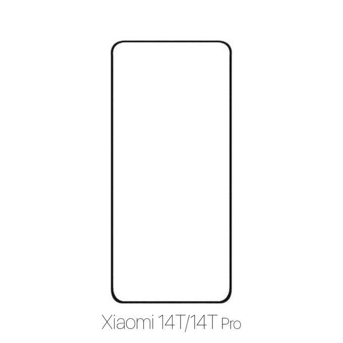 FixPremium FullCover Glass - Kaljeno staklo za Xiaomi 14T, 14T Pro