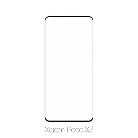 FixPremium FullCover Glass - Kaljeno staklo za Xiaomi Poco X7