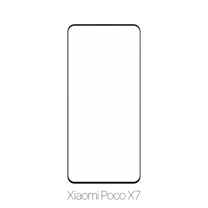 FixPremium FullCover Glass - Kaljeno staklo za Xiaomi Poco X7