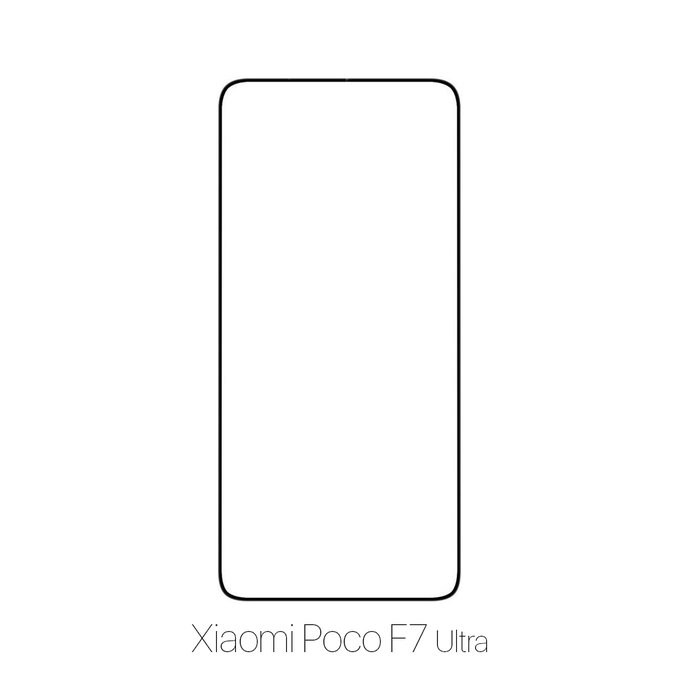 FixPremium FullCover Glass - Kaljeno staklo za Xiaomi Poco F7 Ultra