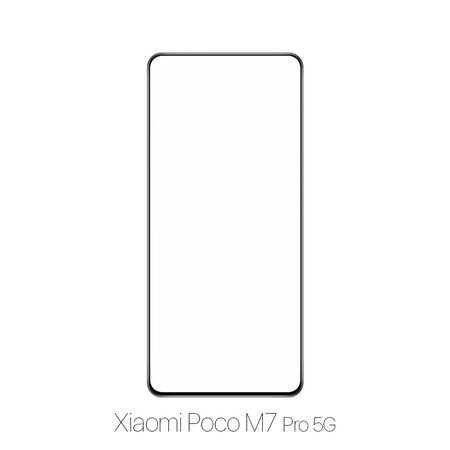 FixPremium FullCover Glass - Kaljeno staklo za Xiaomi Poco M7 Pro 5G