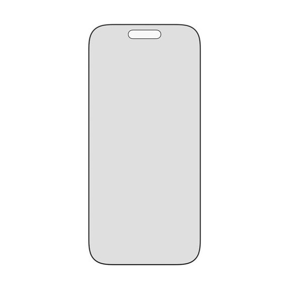 PanzerGlass - UWF 2-Way Privacy kaljeno staklo s aplikatorom za iPhone 17 Pro, crna