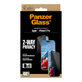 UWF 2-Way Privacy kaljeno staklo s aplikatorom za iPhone 17 Pro, Crna, PanzerGlass