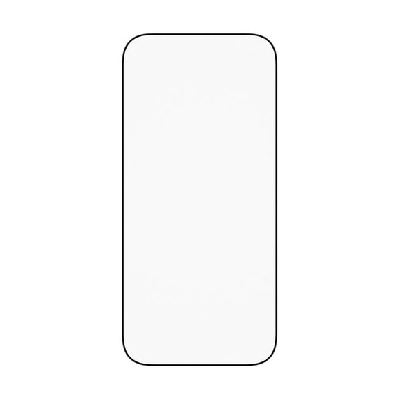 UWF kaljeno staklo s aplikatorom za iPhone 17/16 Pro, Crna, PanzerGlass