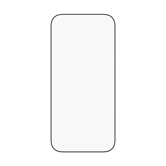 UWF kaljeno staklo s aplikatorom za iPhone 17/16 Pro, Crna, PanzerGlass