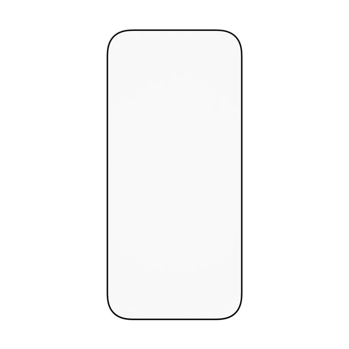 UWF kaljeno staklo s aplikatorom za iPhone 17/16 Pro, Crna, PanzerGlass