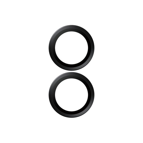 Zaštita objektiva Hoops za iPhone 17/16 Plus/16, crna, PanzerGlass