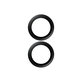 Zaštita objektiva Hoops za iPhone 17/16 Plus/16, crna, PanzerGlass