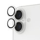 PanzerGlass - Zaštitni poklopac za objektiv kamere Hoops za iPhone 16, 16 Plus, 17, prozirna
