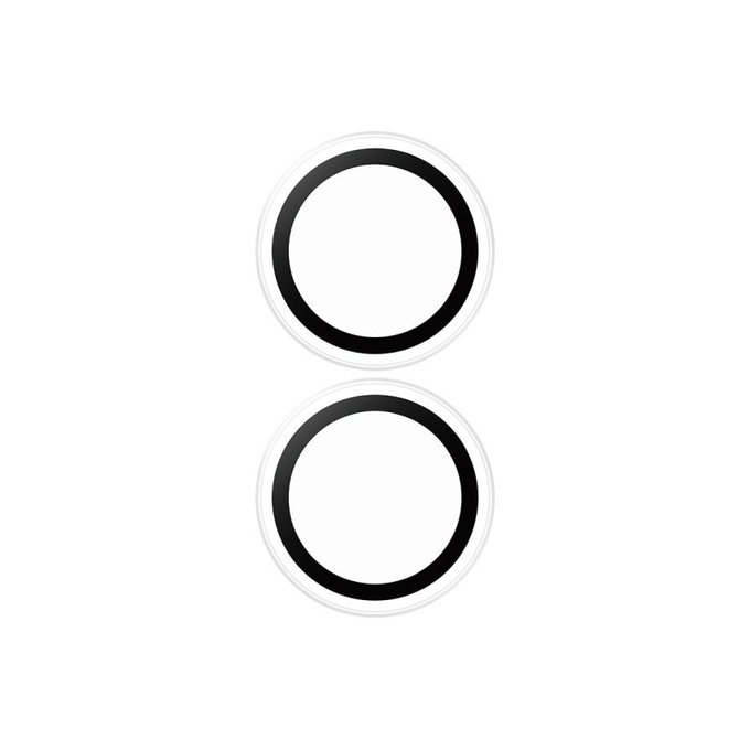 PanzerGlass - Zaštitni poklopac za objektiv kamere Hoops za iPhone 16, 16 Plus, 17, prozirna