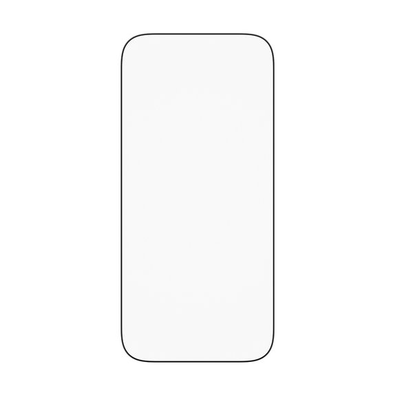 UWF kaljeno staklo s aplikatorom za iPhone 17 Pro, Crna, PanzerGlass