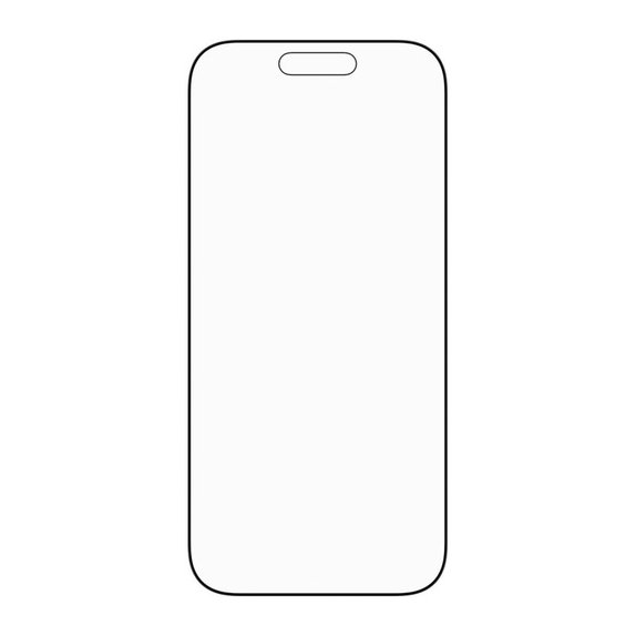 Kaljeno staklo UWF Stealth s Fastfit za iPhone 17/16 Pro, Crna, PanzerGlass