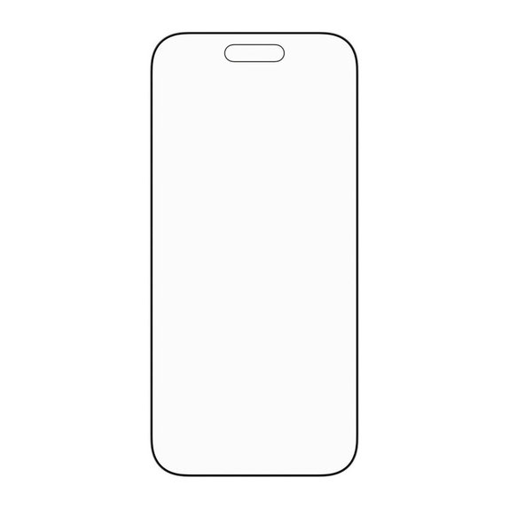 Kaljeno staklo UWF Stealth s Fastfit za iPhone 17 Air, Crna, PanzerGlass