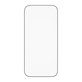 Kaljeno staklo UWF Ceramic II s aplikatorom za iPhone 17 Pro, Crna, PanzerGlass