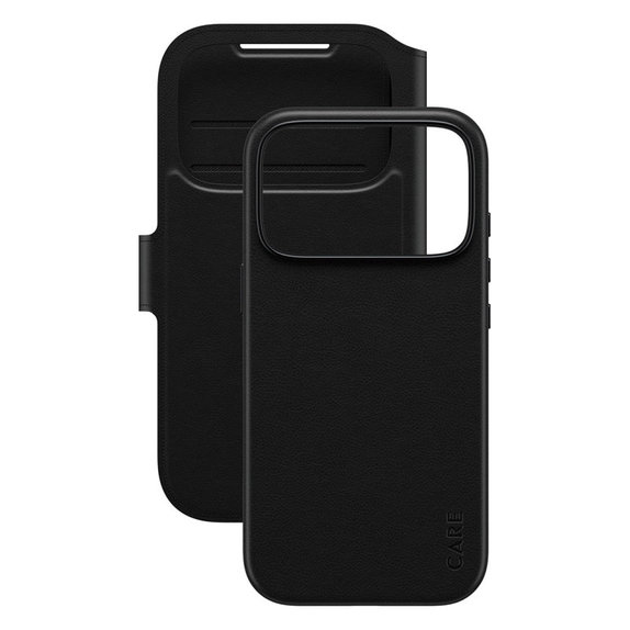 Maska Wallet Tango Two-In-One s MagSafeom za iPhone 17 Pro, Crna, CARE