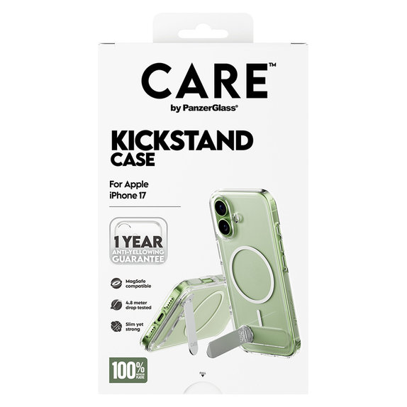 Maska Kickstand za iPhone 17, Prozirna, PanzerGlass