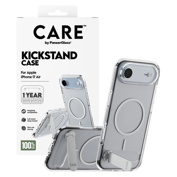 Maska Kickstand za iPhone Air, Prozirna, PanzerGlass