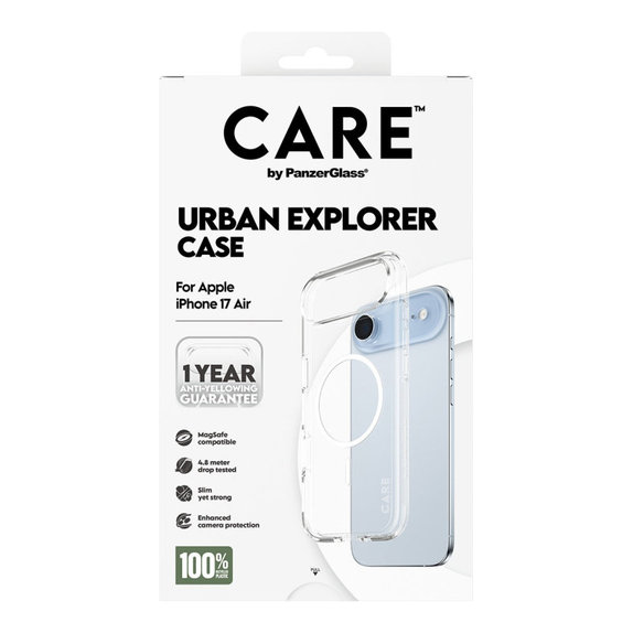 Maska Urban Explorer s MagSafeom za iPhone Air, Bijela, CARE