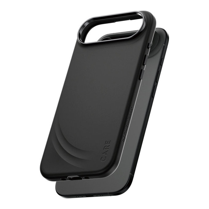 Maska FLOW s MagSafeom za iPhone Air, Crna, CARE
