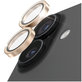 Zaštita objektiva kamere Hoops za iPhone 17/16 Plus/16, Glitter Gold, PanzerGlass
