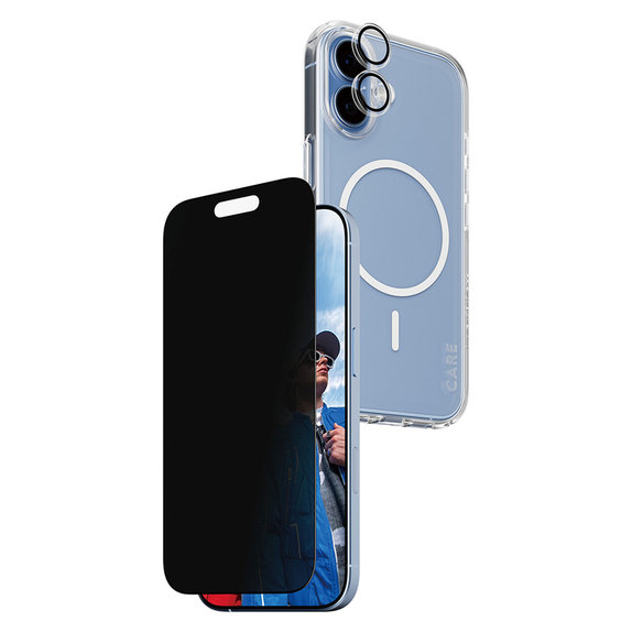 Bundle 3u1 Privacy za iPhone 17, PanzerGlass