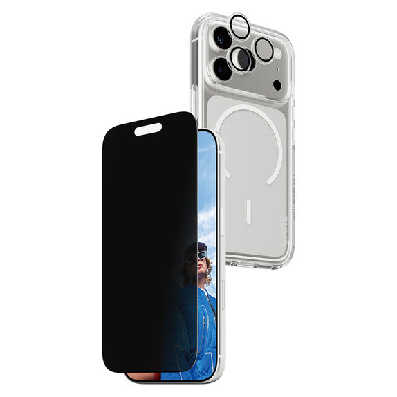 Bundle 3u1 Privacy za iPhone 17 Pro, PanzerGlass