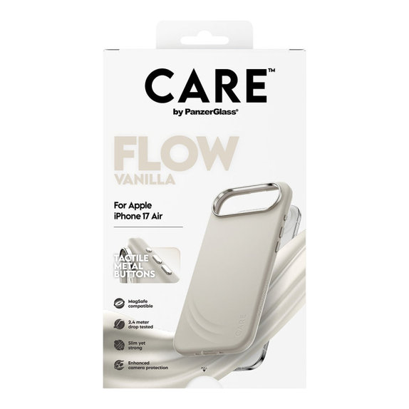 Maska FLOW s MagSafeom za iPhone Air, Vanilla, CARE