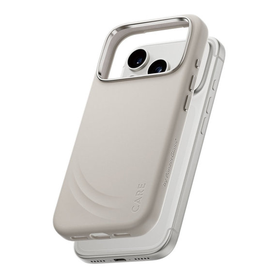 Maska FLOW s MagSafeom za iPhone 17 Pro, Vanilla, CARE