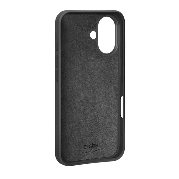 SBS - Instinct Mag futrola kompatibilna s MagSafe za iPhone 17, crna