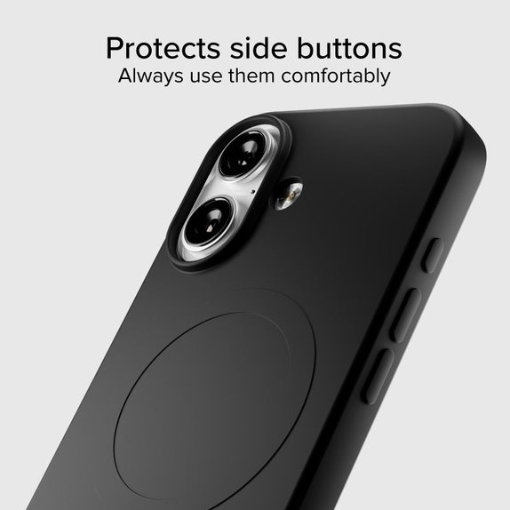 SBS - Instinct Mag futrola kompatibilna s MagSafe za iPhone 17, crna