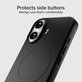 SBS - Instinct Mag futrola kompatibilna s MagSafe za iPhone 17, crna