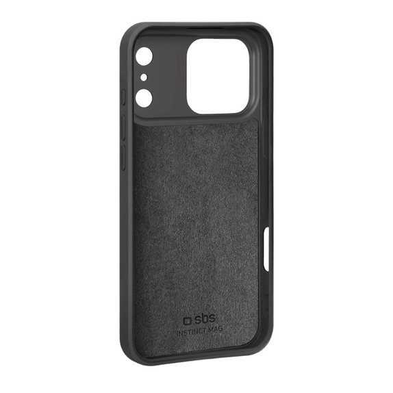 SBS - Instinct Mag futrola kompatibilna s MagSafe za iPhone 17 Pro Max, crna