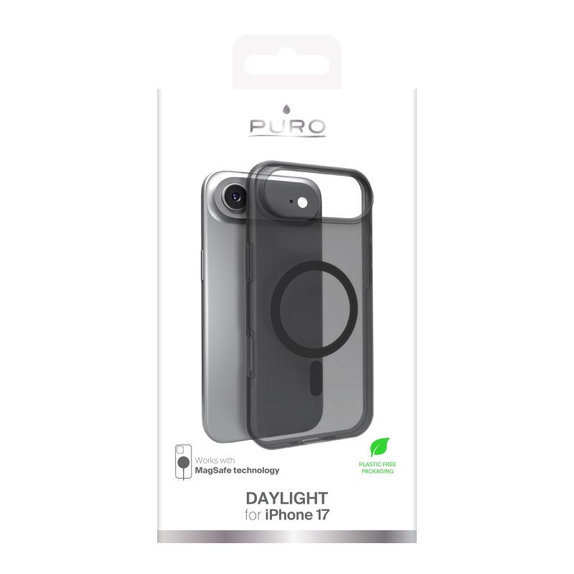 PURO - DAYLIGHT futrola s MagSafe za iPhone 17 Air, crna