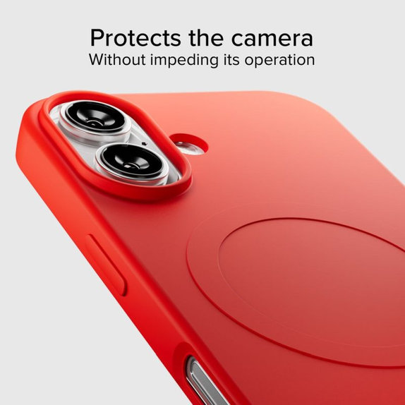 SBS - Instinct Mag futrola kompatibilna s MagSafe za iPhone 17, crveni