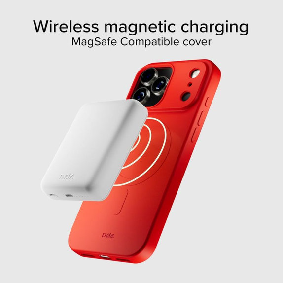 SBS - Instinct Mag futrola kompatibilna s MagSafe za iPhone 17 Pro, crveni