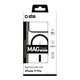 SBS - Mag Frame futrola kompatibilna s MagSafe za iPhone 17 Pro, crna