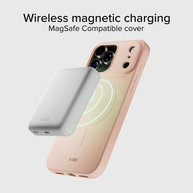 SBS - Instinct Mag futrola kompatibilna s MagSafe za iPhone 17 Pro Max, ružičasta