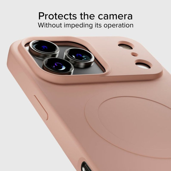 SBS - Instinct Mag futrola kompatibilna s MagSafe za iPhone 17 Pro Max, ružičasta
