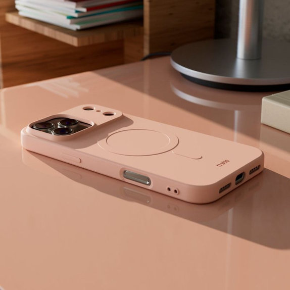 SBS - Instinct Mag futrola kompatibilna s MagSafe za iPhone 17 Pro Max, ružičasta