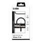 SBS - Mag Frame futrola kompatibilna s MagSafe za iPhone 17 Air, crna