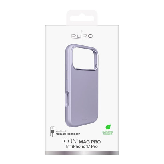 PURO - ICON MAG PRO futrola s MagSafe za iPhone 17 Pro, ružičasta