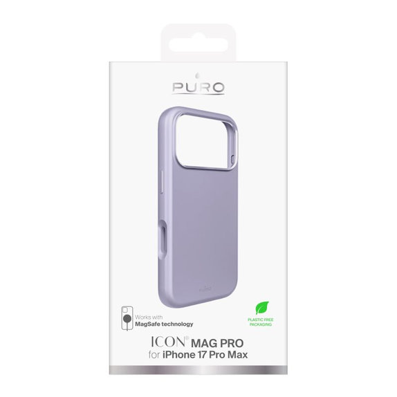 PURO - ICON MAG PRO futrola s MagSafe za iPhone 17 Pro Max, ružičasta