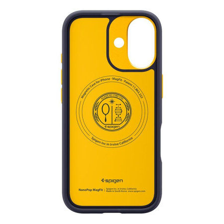 Spigen - Nano Pop futrola s MagSafe za iPhone 17, Blueberry Navy