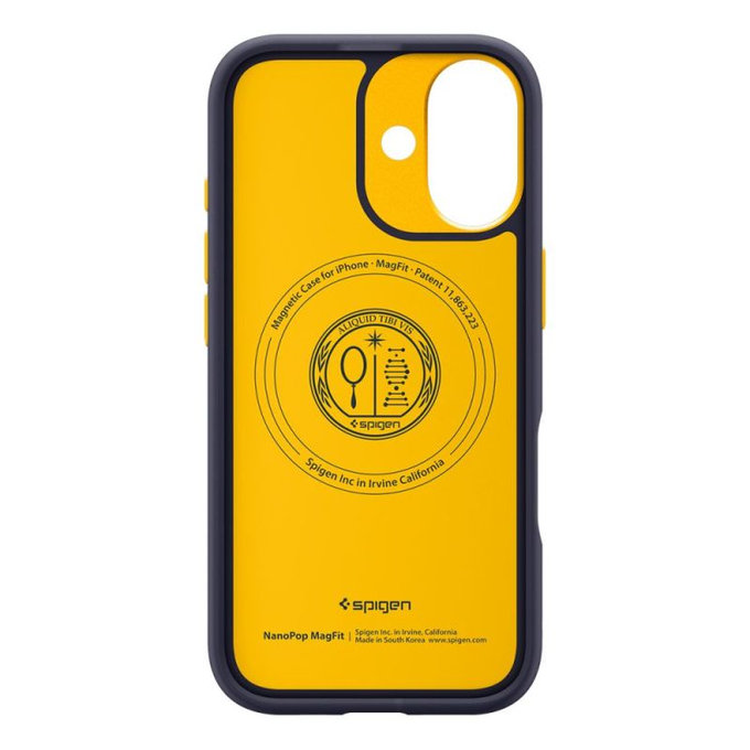 Spigen - Nano Pop futrola s MagSafe za iPhone 17, Blueberry Navy